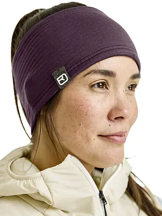 ORTOVOX | Stirnband Fleece Grid | beere